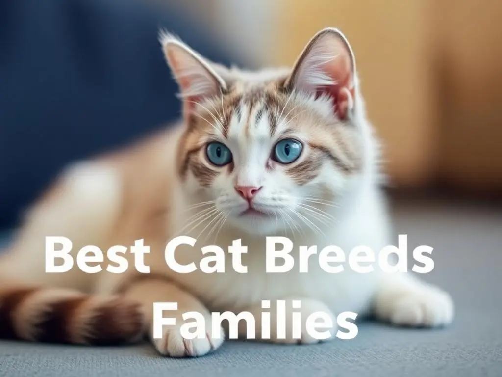 A collection of the best cat breeds known for their family-friendly traits and gentle temperaments.