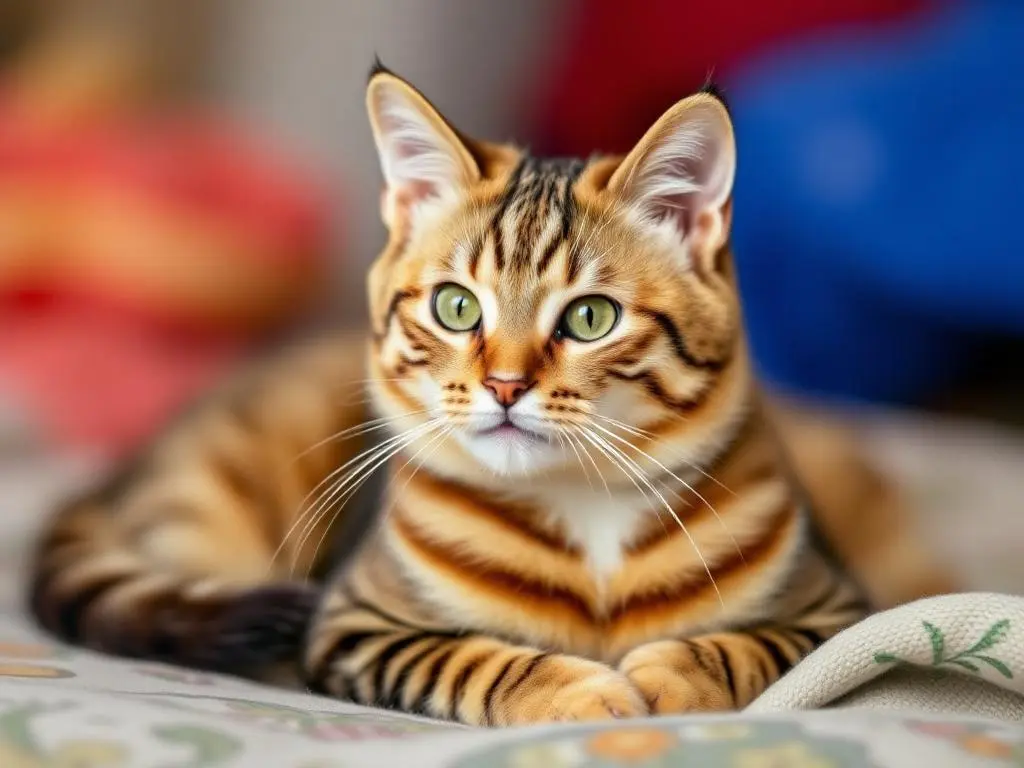 Different cat breeds with striking and pretty patterns on their coats.