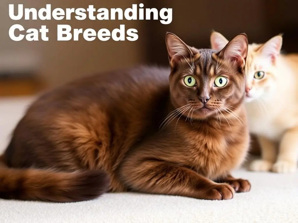 A diverse selection of popular cat breeds, each showcasing their unique characteristics and traits.