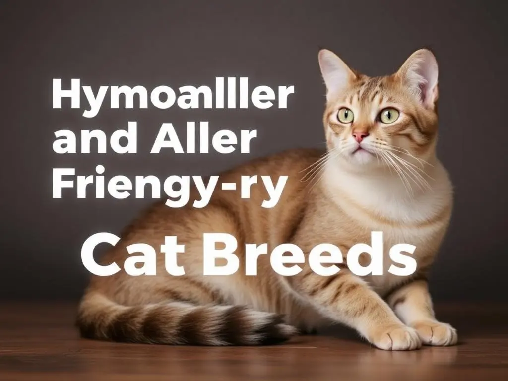  A collection of hypoallergenic and allergy-friendly cat breeds suitable for individuals with cat allergies.