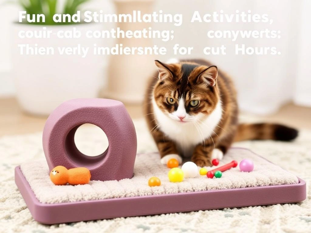 Fun and engaging activities to keep your cat busy and entertained at home