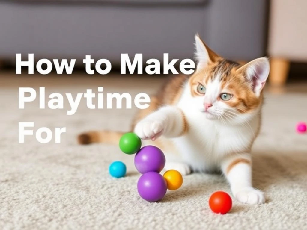  Fun playtime activities to keep your cat entertained and active.