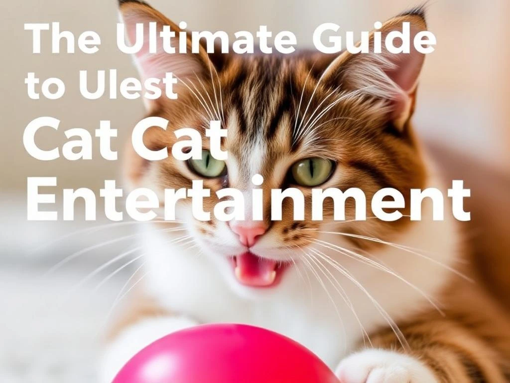 The ultimate guide to cat entertainment featuring fun toys and activities to keep your cat engaged and happy.